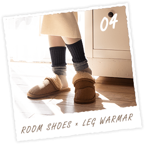 ROOM SOCKS × LEG WARMAR