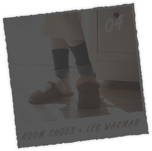 ROOM SOCKS × LEG WARMAR